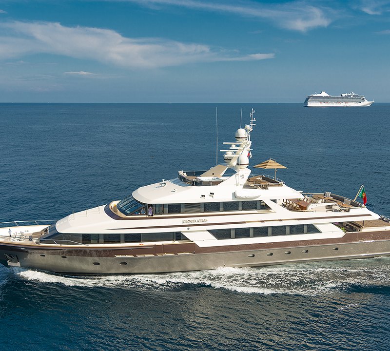 Yacht CLOUD ATLAS, Lloyds Ships Pty | CHARTERWORLD Luxury Superyacht ...